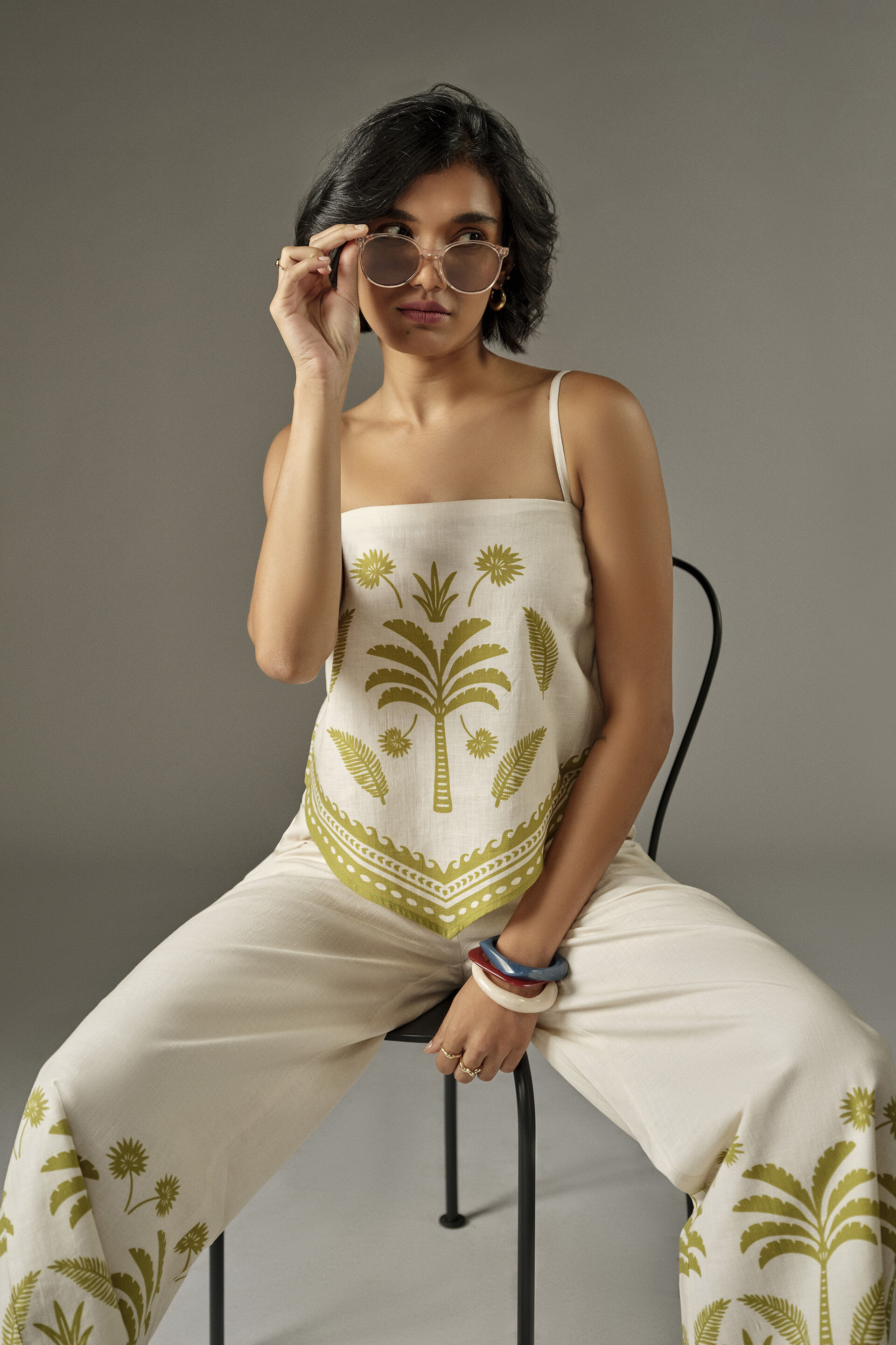Esty White Top, White, image 2